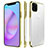 Coque Antichocs Rigide Transparente Crystal Etui Housse H01 pour Apple iPhone 11 Pro Max Or