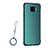 Coque Antichocs Rigide Transparente Crystal Etui Housse H01 pour Huawei Mate 30 Lite Bleu