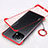 Coque Antichocs Rigide Transparente Crystal Etui Housse H01 pour Xiaomi Mi 11 Lite 5G Rouge