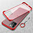 Coque Antichocs Rigide Transparente Crystal Etui Housse H02 pour Apple iPhone 14 Pro Max Rouge