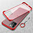 Coque Antichocs Rigide Transparente Crystal Etui Housse H02 pour Apple iPhone 16 Pro Rouge