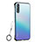 Coque Antichocs Rigide Transparente Crystal Etui Housse H02 pour Huawei Y8p Noir