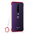 Coque Antichocs Rigide Transparente Crystal Etui Housse H02 pour OnePlus 8 Rouge