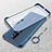 Coque Antichocs Rigide Transparente Crystal Etui Housse H02 pour Oppo A11X Bleu