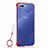 Coque Antichocs Rigide Transparente Crystal Etui Housse H02 pour Oppo A12e Rouge