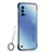 Coque Antichocs Rigide Transparente Crystal Etui Housse H02 pour Oppo Reno4 5G Bleu