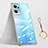 Coque Antichocs Rigide Transparente Crystal Etui Housse H02 pour Oppo Reno7 SE 5G Or