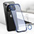 Coque Antichocs Rigide Transparente Crystal Etui Housse H03 pour Apple iPhone 13 Mini Bleu