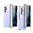 Coque Antichocs Rigide Transparente Crystal Etui Housse H03 pour Oppo Find N 5G Argent