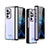 Coque Antichocs Rigide Transparente Crystal Etui Housse H03 pour Oppo Find N 5G Noir