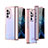 Coque Antichocs Rigide Transparente Crystal Etui Housse H03 pour Oppo Find N 5G Or Rose