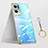 Coque Antichocs Rigide Transparente Crystal Etui Housse H03 pour Oppo Reno7 Pro 5G Or