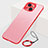 Coque Antichocs Rigide Transparente Crystal Etui Housse H07 pour Apple iPhone 13 Mini Rouge