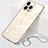Coque Antichocs Rigide Transparente Crystal Etui Housse H09 pour Apple iPhone 14 Pro Max Or