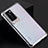 Coque Antichocs Rigide Transparente Crystal Etui Housse N01 pour Huawei P40 Argent