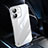 Coque Antichocs Rigide Transparente Crystal Etui Housse QC1 pour Apple iPhone 12 Argent