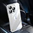 Coque Antichocs Rigide Transparente Crystal Etui Housse QC1 pour Apple iPhone 12 Pro Max Argent