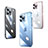 Coque Antichocs Rigide Transparente Crystal Etui Housse QC2 pour Apple iPhone 13 Petit