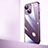 Coque Antichocs Rigide Transparente Crystal Etui Housse QC2 pour Apple iPhone 13 Violet