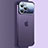 Coque Antichocs Rigide Transparente Crystal Etui Housse QC4 pour Apple iPhone 13 Pro Max Violet