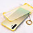 Coque Antichocs Rigide Transparente Crystal Etui Housse S01 pour Samsung Galaxy Note 10 Plus 5G Jaune