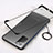 Coque Antichocs Rigide Transparente Crystal Etui Housse S01 pour Samsung Galaxy Note 20 5G Noir