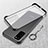 Coque Antichocs Rigide Transparente Crystal Etui Housse S02 pour Huawei Honor V30 5G Noir