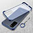 Coque Antichocs Rigide Transparente Crystal Etui Housse S02 pour Huawei Honor V30 Pro 5G Bleu