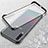 Coque Antichocs Rigide Transparente Crystal Etui Housse S02 pour Samsung Galaxy A70S Noir