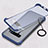 Coque Antichocs Rigide Transparente Crystal Etui Housse S02 pour Samsung Galaxy S10 5G Bleu