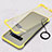 Coque Antichocs Rigide Transparente Crystal Etui Housse S02 pour Samsung Galaxy S10 5G Jaune