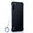 Coque Antichocs Rigide Transparente Crystal Etui Housse S02 pour Xiaomi Redmi Note 8T Bleu