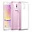 Coque Antichocs Rigide Transparente Crystal pour Samsung Galaxy C7 (2017) Clair Petit