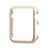 Coque Bumper Luxe Aluminum Metal C01 pour Apple iWatch 3 38mm Or Petit