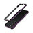 Coque Bumper Luxe Aluminum Metal Etui A01 pour Samsung Galaxy S21 5G Violet