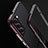 Coque Bumper Luxe Aluminum Metal Etui A01 pour Samsung Galaxy S21 FE 5G Petit