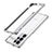 Coque Bumper Luxe Aluminum Metal Etui A01 pour Samsung Galaxy S22 Ultra 5G Petit