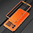 Coque Bumper Luxe Aluminum Metal Etui A01 pour Vivo iQOO 9 5G Orange