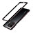Coque Bumper Luxe Aluminum Metal Etui A01 pour Xiaomi Mi 11 Pro 5G Rouge et Noir