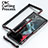 Coque Bumper Luxe Aluminum Metal Etui A02 pour Samsung Galaxy S22 Ultra 5G Petit