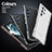 Coque Bumper Luxe Aluminum Metal Etui A02 pour Samsung Galaxy S23 Ultra 5G Petit