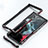 Coque Bumper Luxe Aluminum Metal Etui A02 pour Samsung Galaxy S24 Ultra 5G Petit