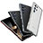 Coque Bumper Luxe Aluminum Metal Etui A03 pour Samsung Galaxy S24 Ultra 5G Petit