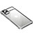 Coque Bumper Luxe Aluminum Metal Etui F01 pour Apple iPhone 11 Pro Argent