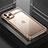 Coque Bumper Luxe Aluminum Metal Etui F01 pour Apple iPhone 11 Pro Petit