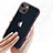 Coque Bumper Luxe Aluminum Metal Etui JZ1 pour Apple iPhone 14 Plus Petit