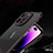 Coque Bumper Luxe Aluminum Metal Etui JZ1 pour Apple iPhone 14 Pro Petit