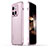 Coque Bumper Luxe Aluminum Metal Etui JZ1 pour Xiaomi Mi 14 5G Or Rose