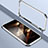 Coque Bumper Luxe Aluminum Metal Etui LO1 pour Apple iPhone 14 Pro Argent