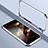 Coque Bumper Luxe Aluminum Metal Etui LO1 pour Apple iPhone 14 Pro Max Argent